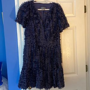 Anthropologie 3D Floral Embellished dress. Absolutely stunning.